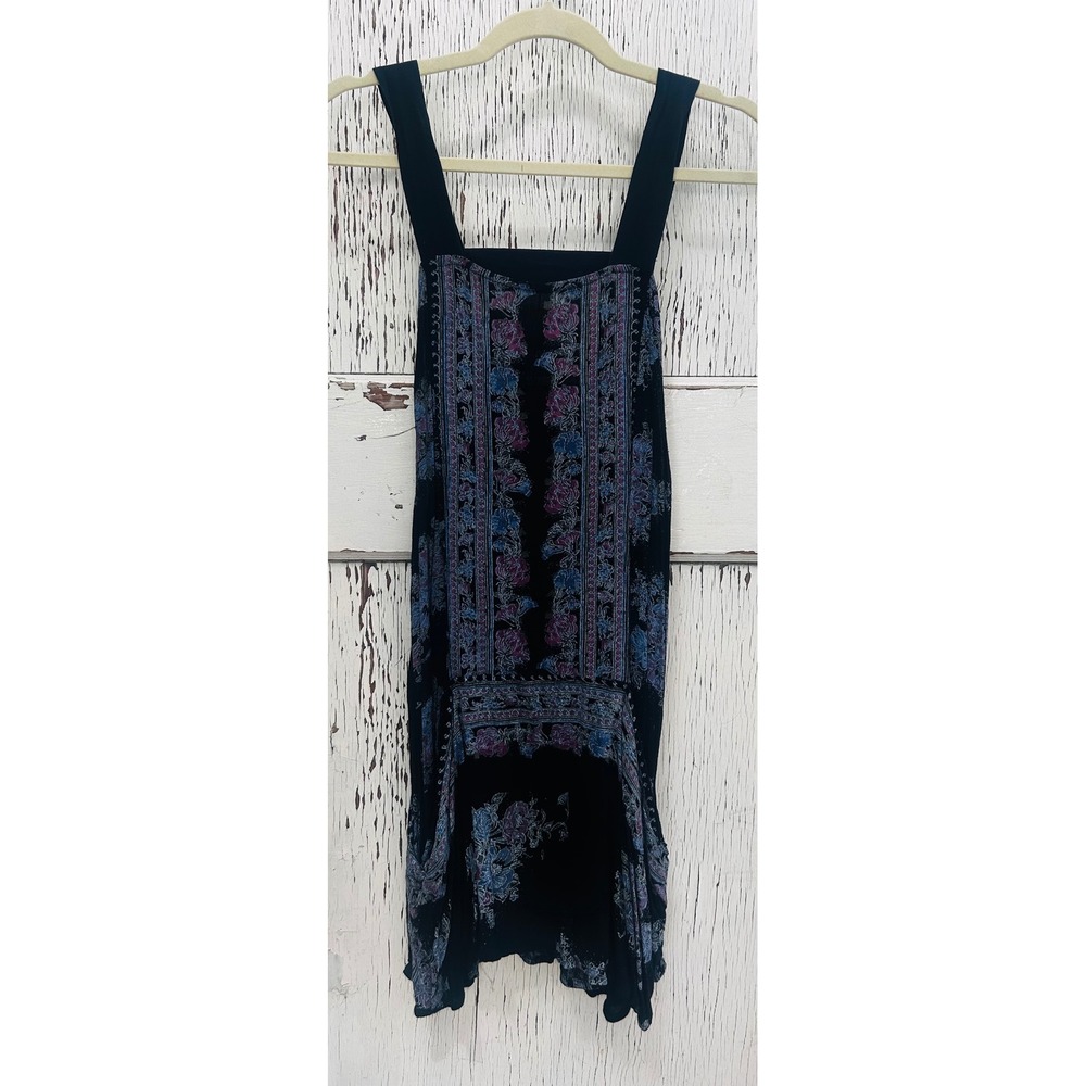 Floral‎ Border Print Tunic Dress BOHO, festival, cottagecore-western-Free People - Picture 5 of 10